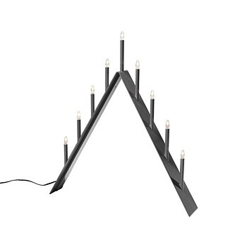Spica 9 Adventsljusstake grå - SMD Design