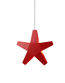 Advent Julstjärna röd/grå - SMD Design
