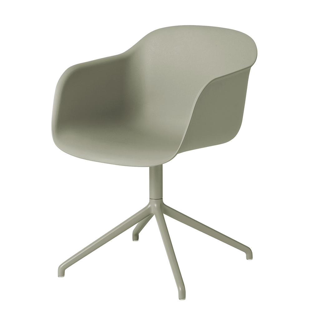 Fiber Armchair Swivel Base 