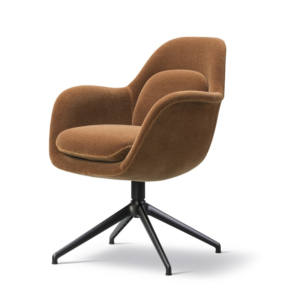 Swoon Stol Swivel Base Tyg -  Fredericia Furniture - 2
