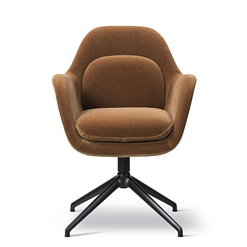 Swoon Stol Swivel Base Tyg -  Fredericia Furniture