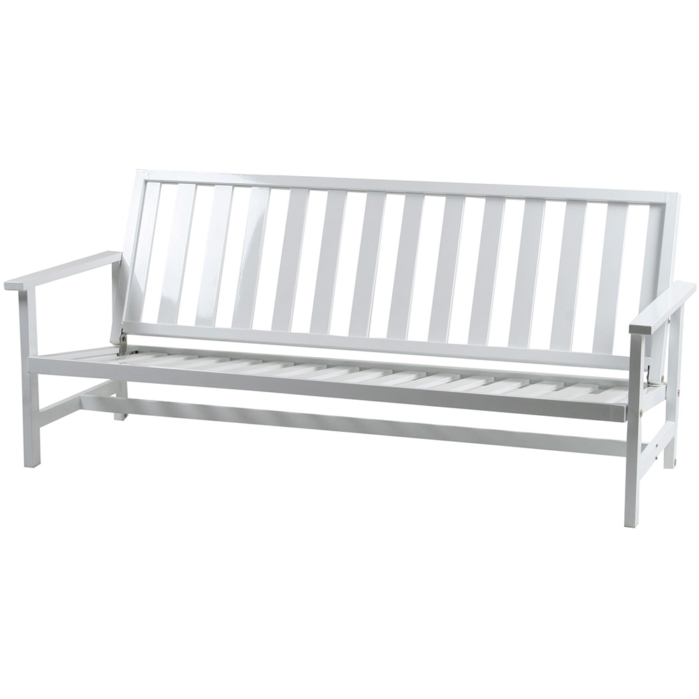 Sofa 3-seater Aluminium (several colors) - Fri Form - 9