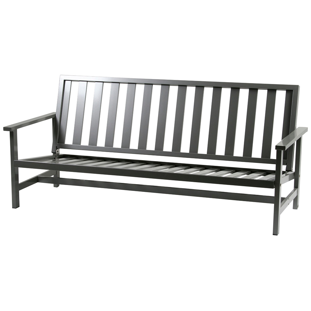 Sofa 3-seater Aluminium (several colors) - Fri Form