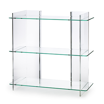 Combiplex Shelf 301 with tree glass shelves - Fogia