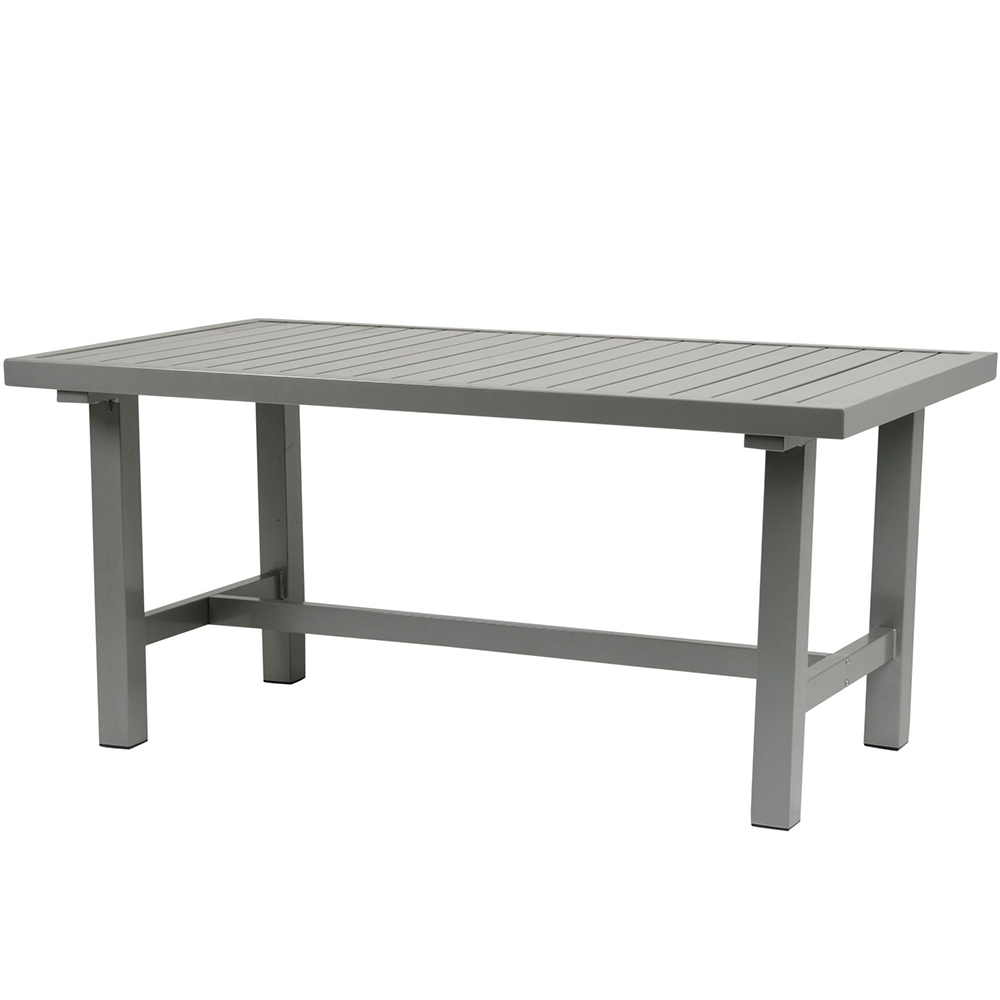 Dining table 142x80 Aluminium (several colors) - Fri Form