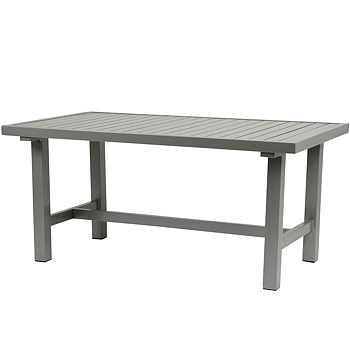 Dining table 142x80 Aluminium (several colors) - Fri Form
