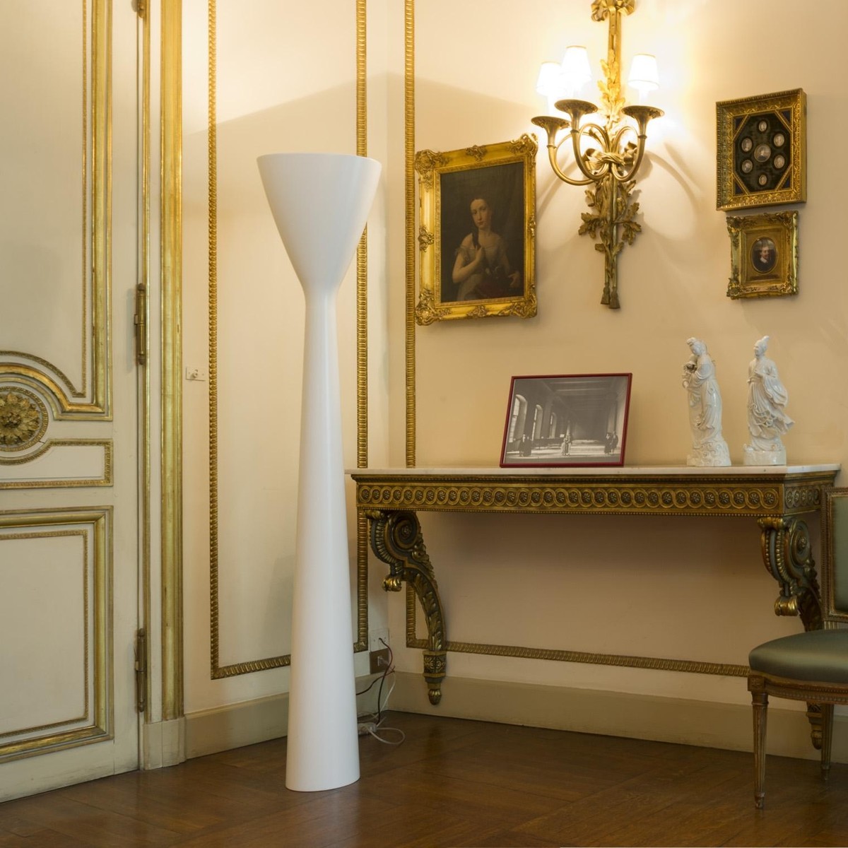Carrara Golvlampa Vit - 4
