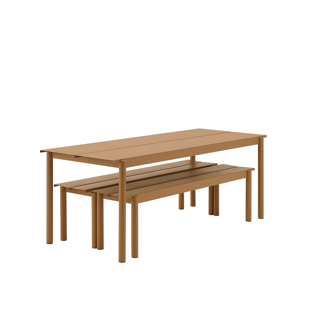 Linear Table 200x75 (Steel) - Muuto - 9