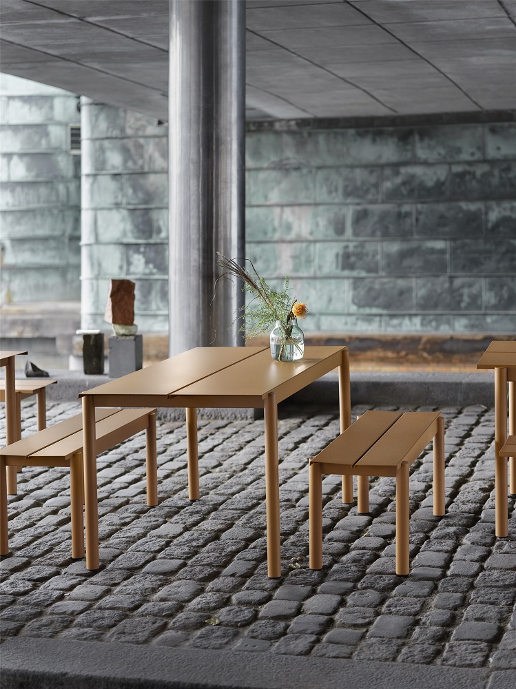 Linear Table 200x75 (Steel) - Muuto - 5