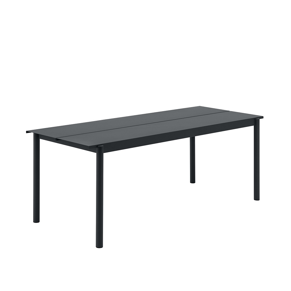 Linear Table 200x75 (Steel) - Muuto - 10