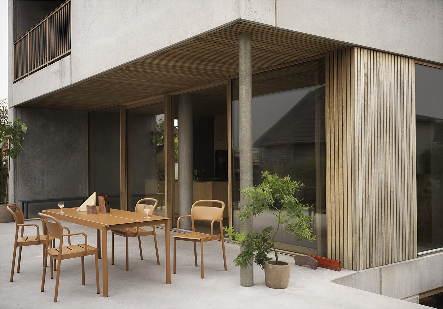 Linear Table 200x75 (Steel) - Muuto - 7