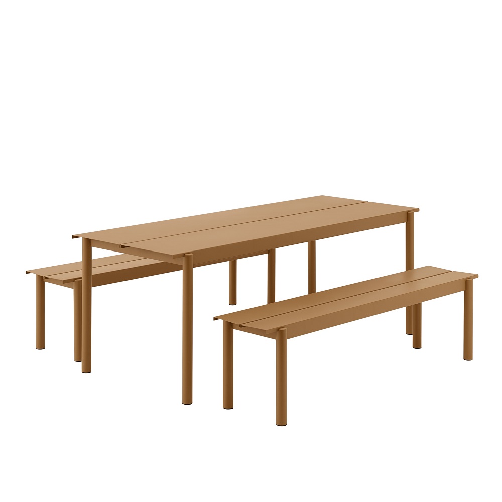 Linear Table 200x75 (Steel) - Muuto - 8