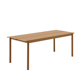 Linear Table 200x75 (Steel) - Muuto