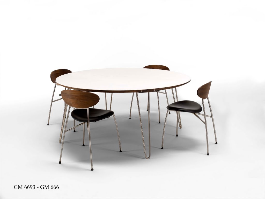 GM 6661 Matbord Corian Ø100 cm - Naver collection
