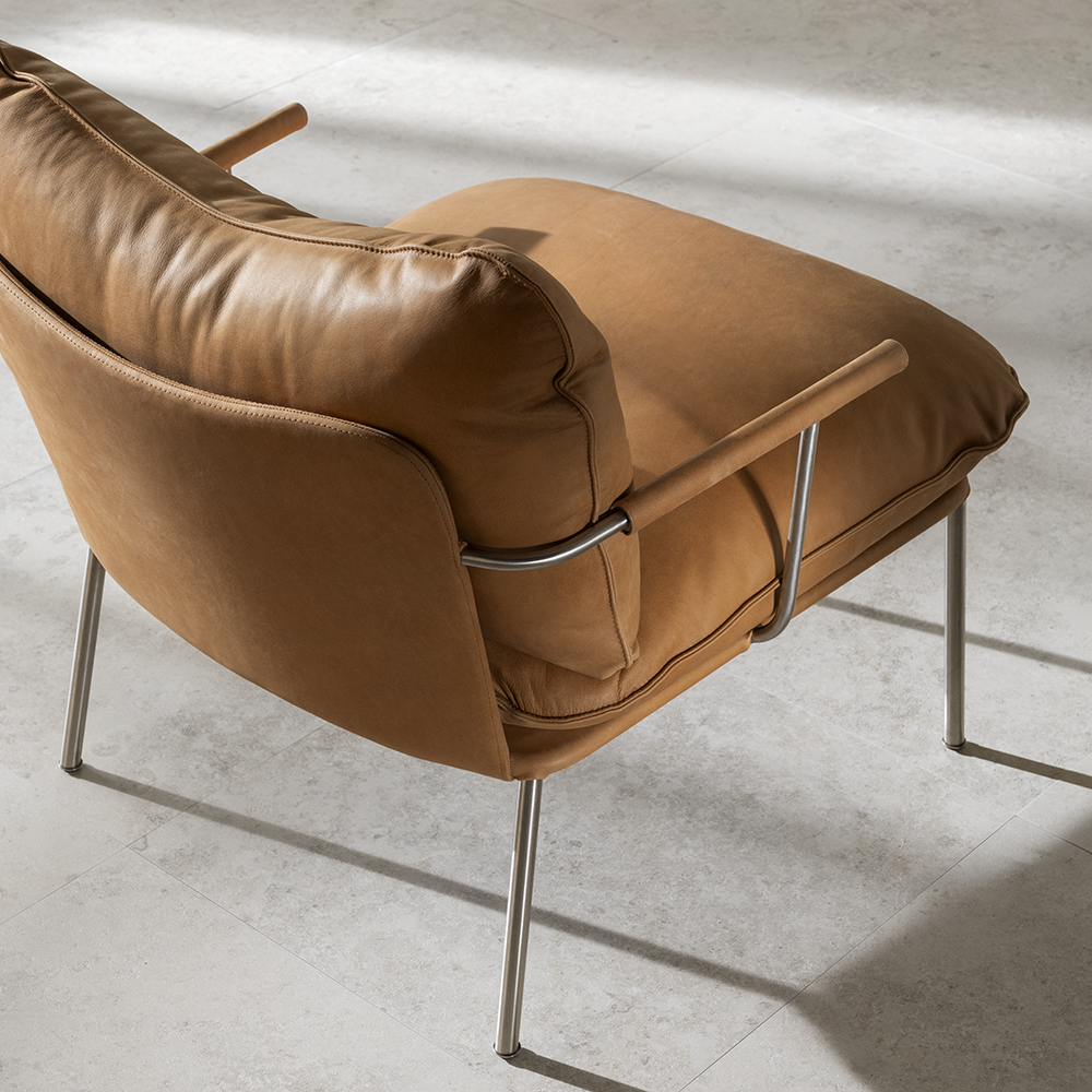 Pico Lounge chair (Leather) - fogia  - 2