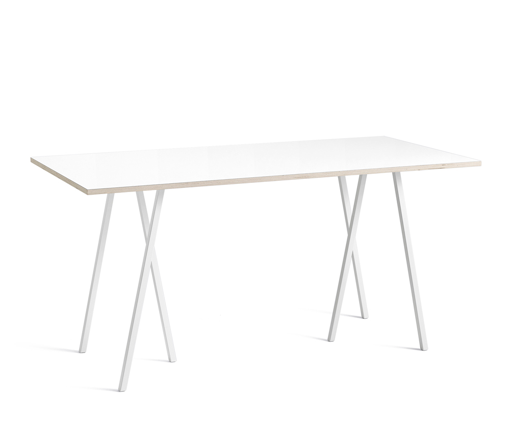 Loop Stand High Barbord HAY Köp hos Vision of Home.se Loop Stand Table Matbord Vitt – Miljögårdens Möbler