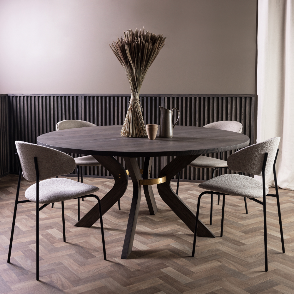 Sydney Dining Table - Round Extendable (Ash multiple choices) - Kristensen & Kristensen - 5