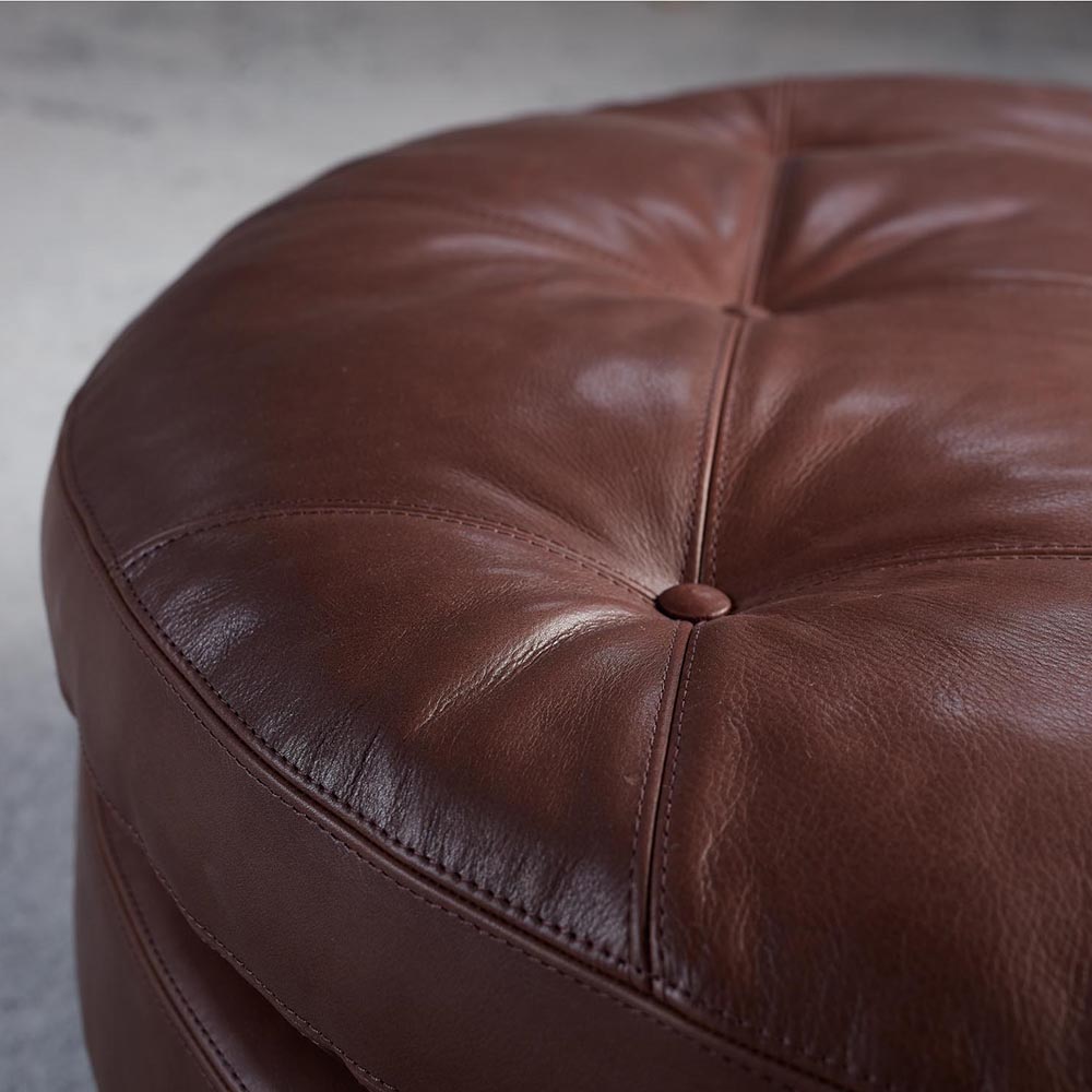 Dicentra 613 Stool 95 cm (Madison leather several choices) - Søren Lund - 3