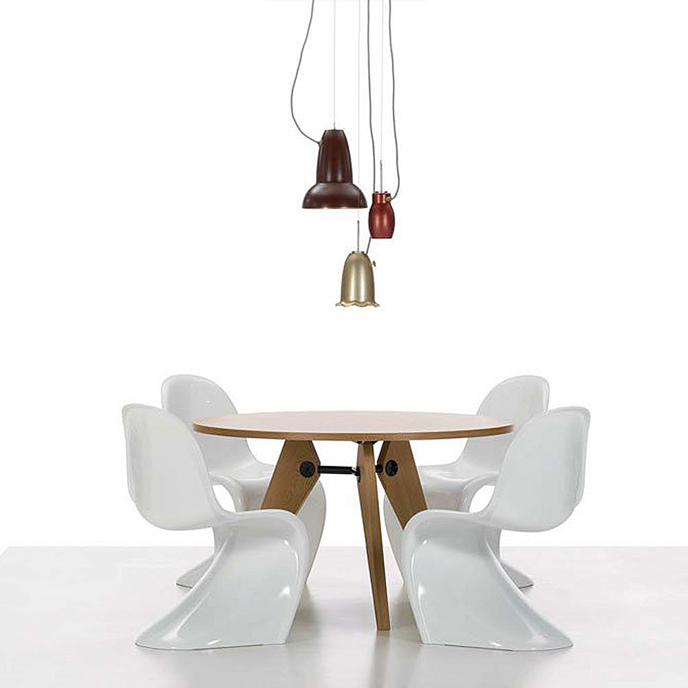 Guéridon Matbord Ø90/105 cm - Vitra - 8