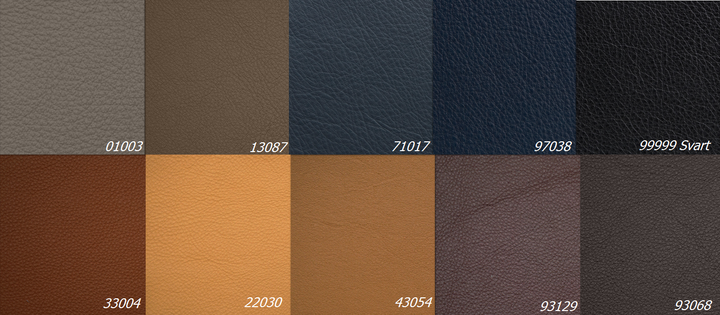 Karin 73 Footstool (Leather several choices) - Dux - 8