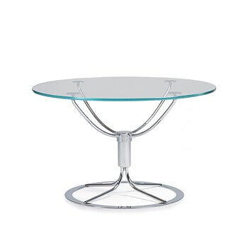 Jetson Table (clear glass) Mi 0686, 0687, 0688 - Bruno Mathsson