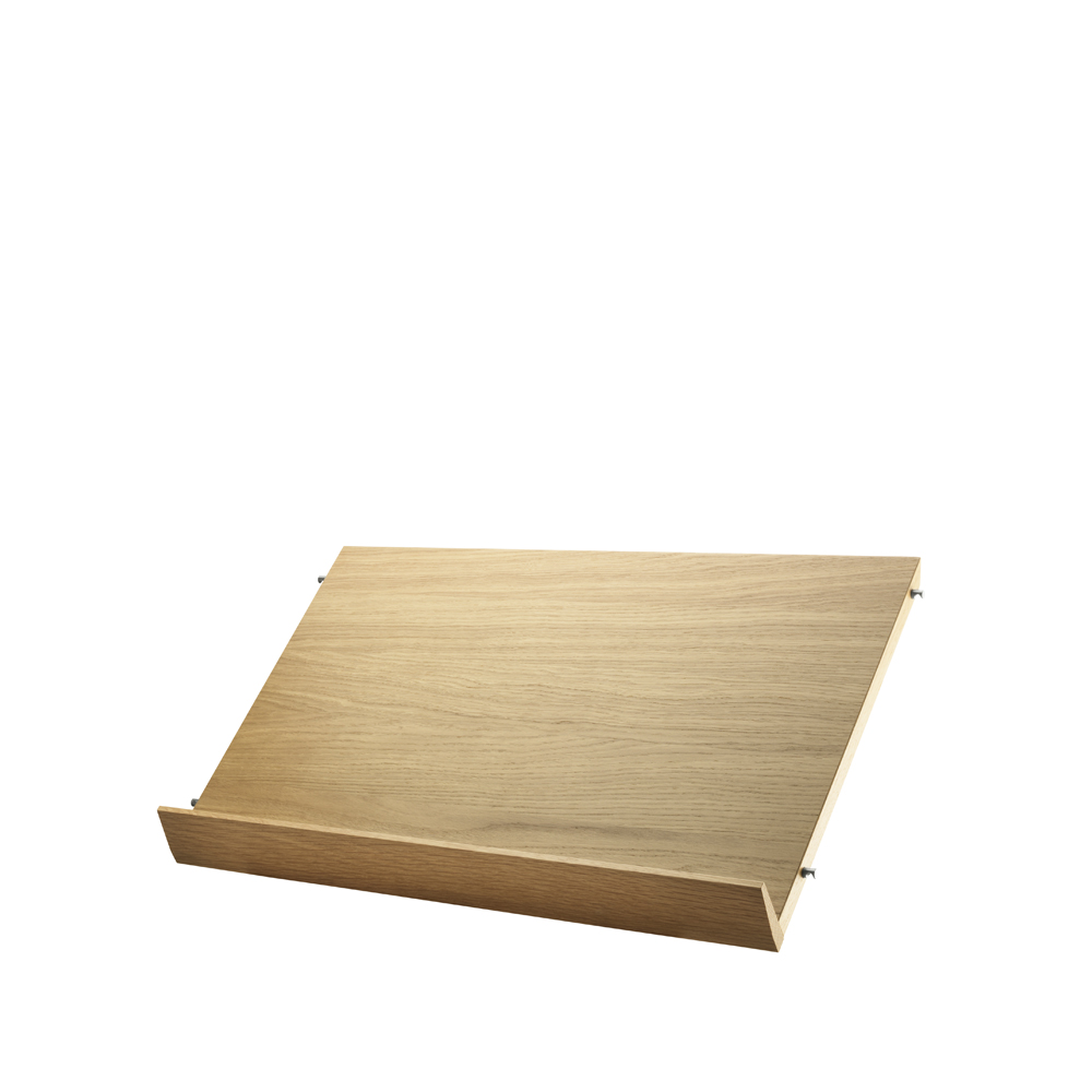 String magazine shelves solid wood 58x30 cm - 8