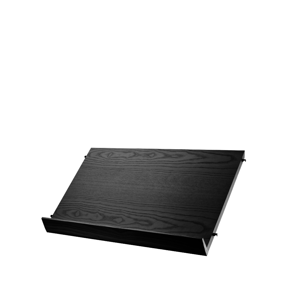String magazine shelves solid wood 58x30 cm - 10