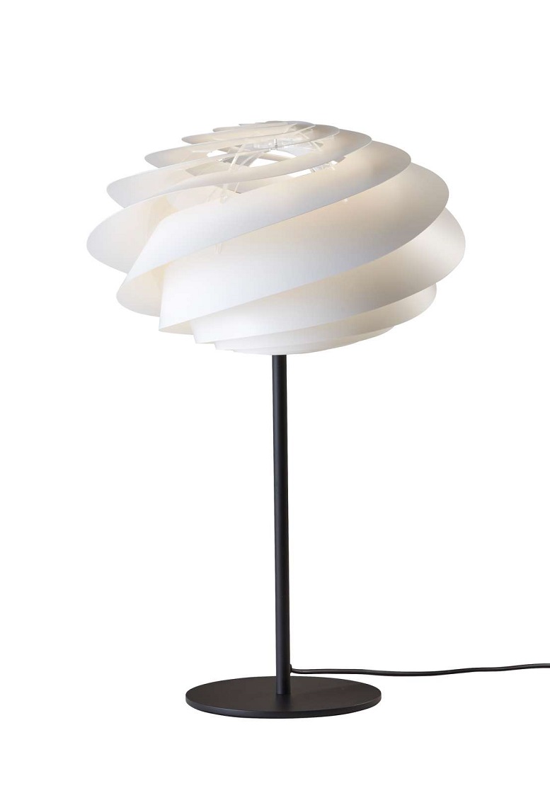 Modell 331 Swirl White Table lamp - LE KLINT