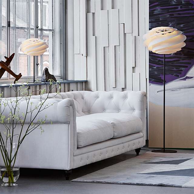 Model 331 Swirl White Floor lamp - LE KLINT - 2