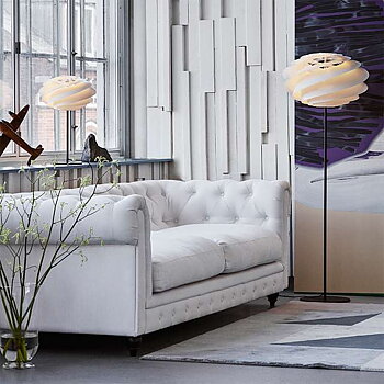 Model 331 Swirl White Floor lamp - LE KLINT