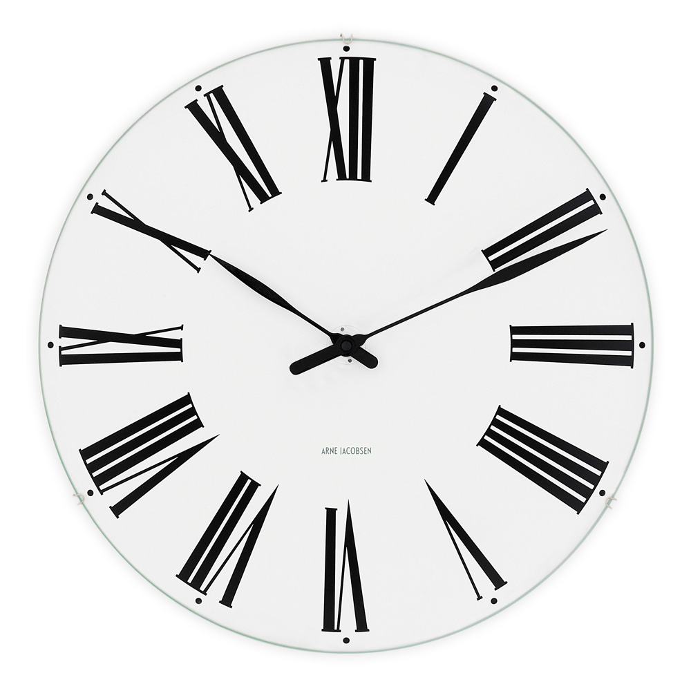 Arne Jacobsen Roman Wall Clock Rosendahl Timepieces Buy at Vision of Home.se