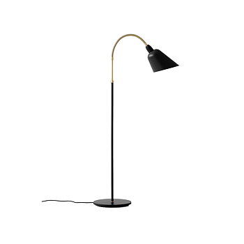 Bellevue AJ7 Floor lamp Black/Brass - & Tradition