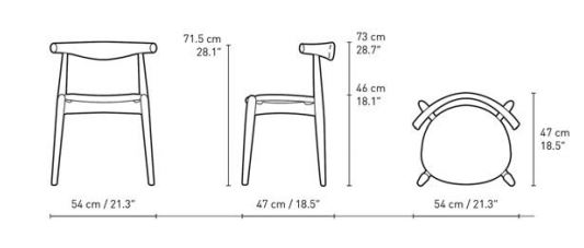 CH20 Elbow Chair - 7