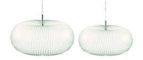 Model 195 Donut pendant white (2 sizes) - LE KLINT - 5