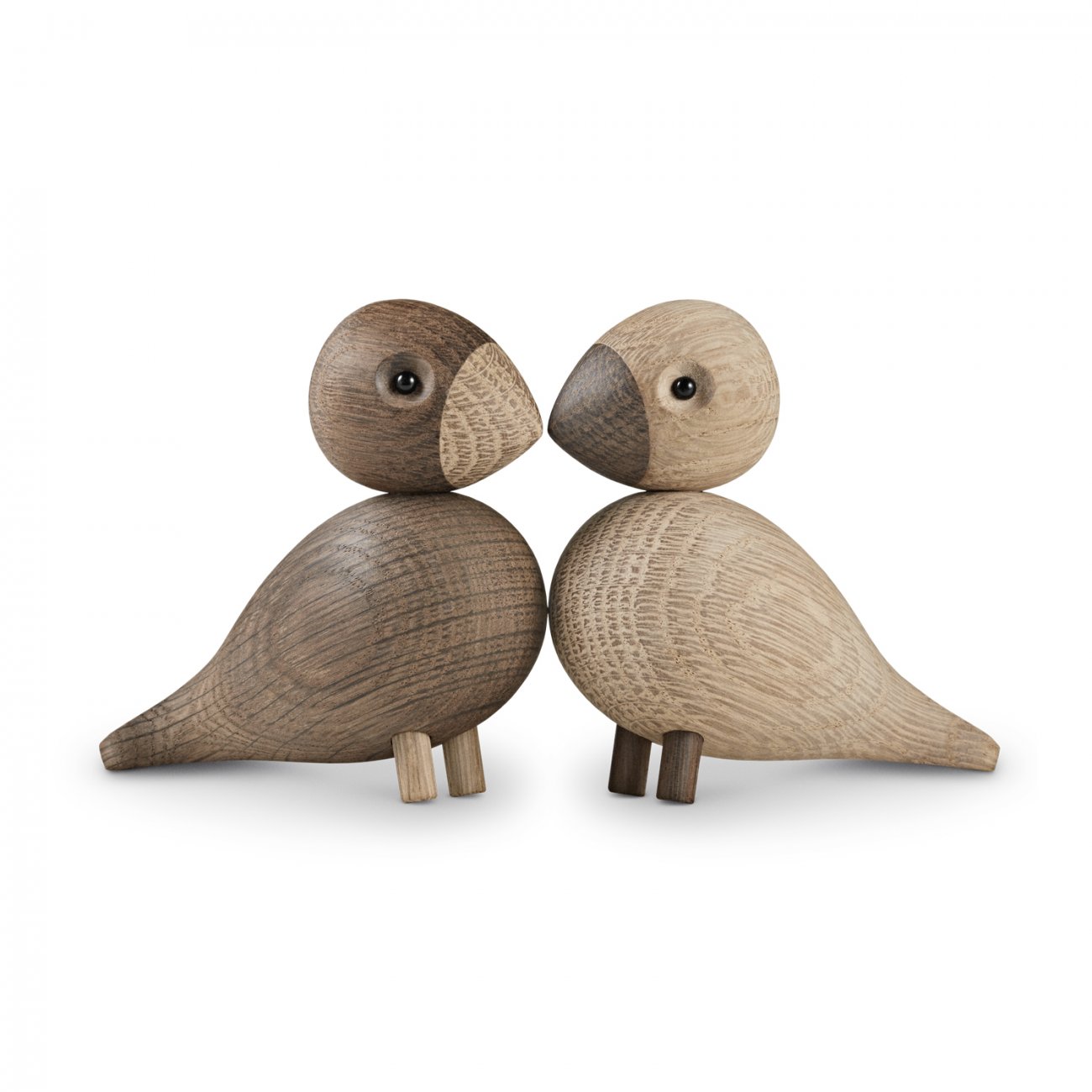 Turtle Doves Wooden figures - In stock