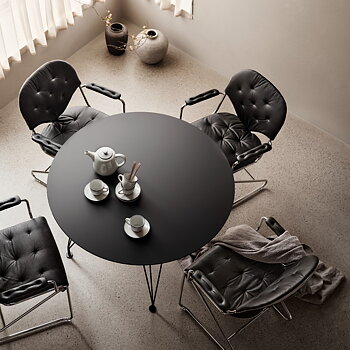 Inter dinner table ⌀110 cm - Dux