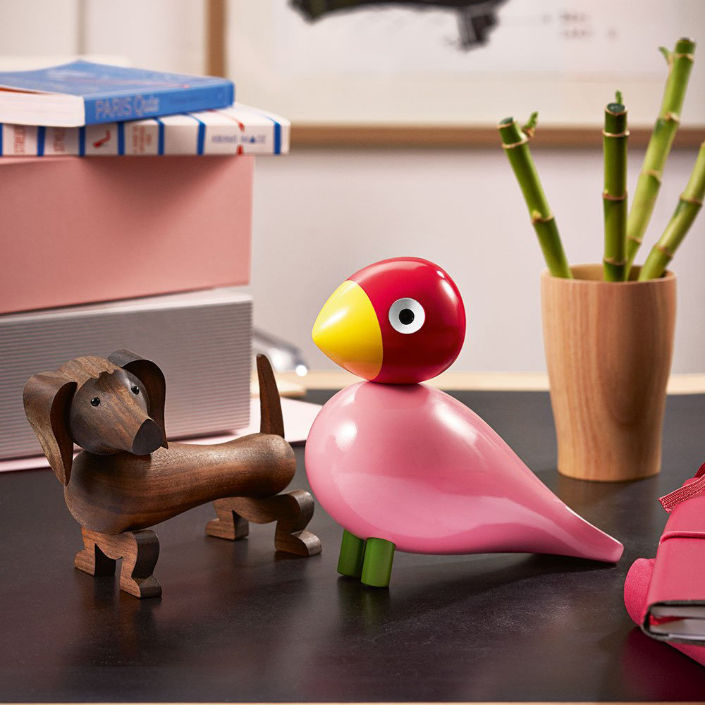 Hund Träfigur - I lager - 5