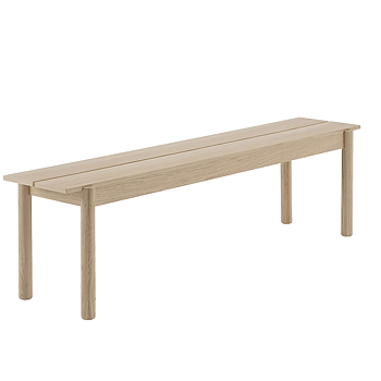 Linear Bench 170 Oak