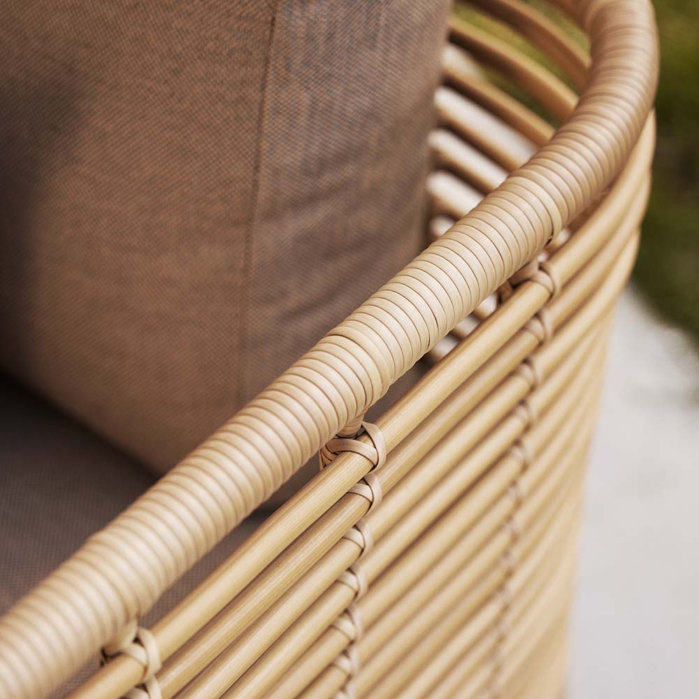 Sense Lounge Fåtölj Taupe - Cane-Line - 3