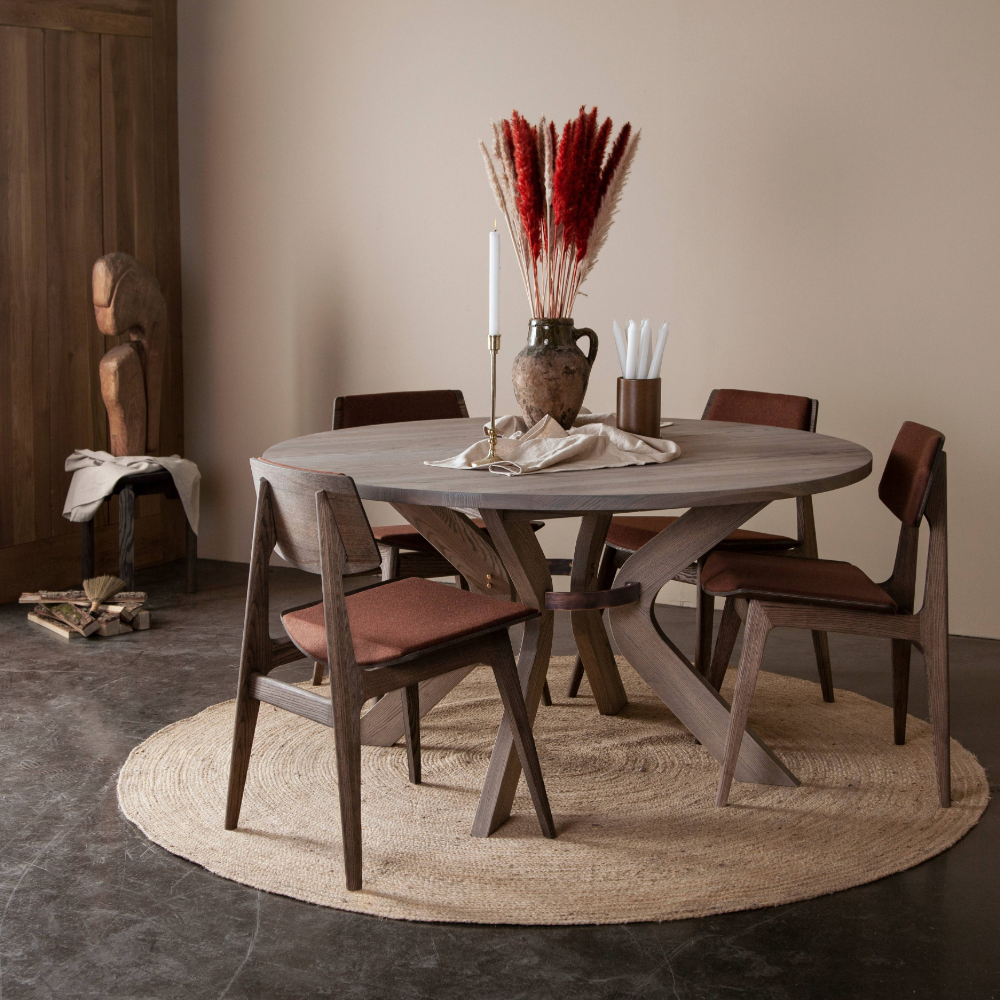Sydney Dining Table - Round (Ash multiple choices) - Kristensen & Kristensen - 2