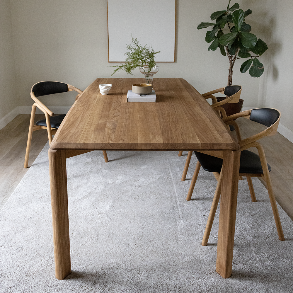 Driplet Dining Table - Rectangular  (Oak several choices) - Kristensen & Kristensen - 2