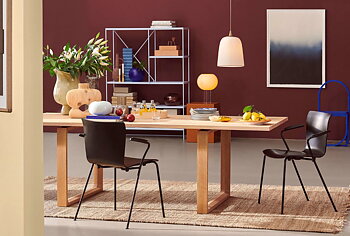 Essay™ CM21  dining Table oak white oil 218x95cm - In stock