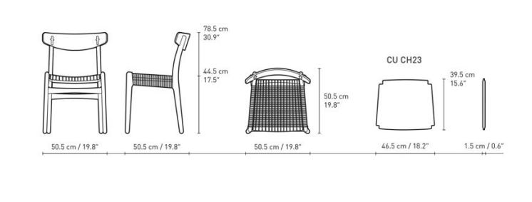 CH23 Chair (variants) - Carl Hansen - 6