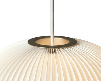 Lamella 3 White/gold Pendant - LE KLINT