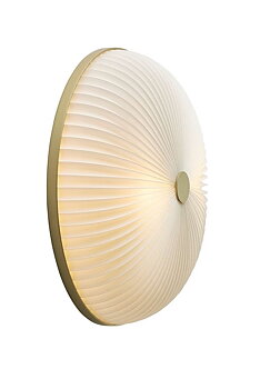 Model 235 Lamella Ø35 cm White/gold Ceiling fixture - LE KLINT
