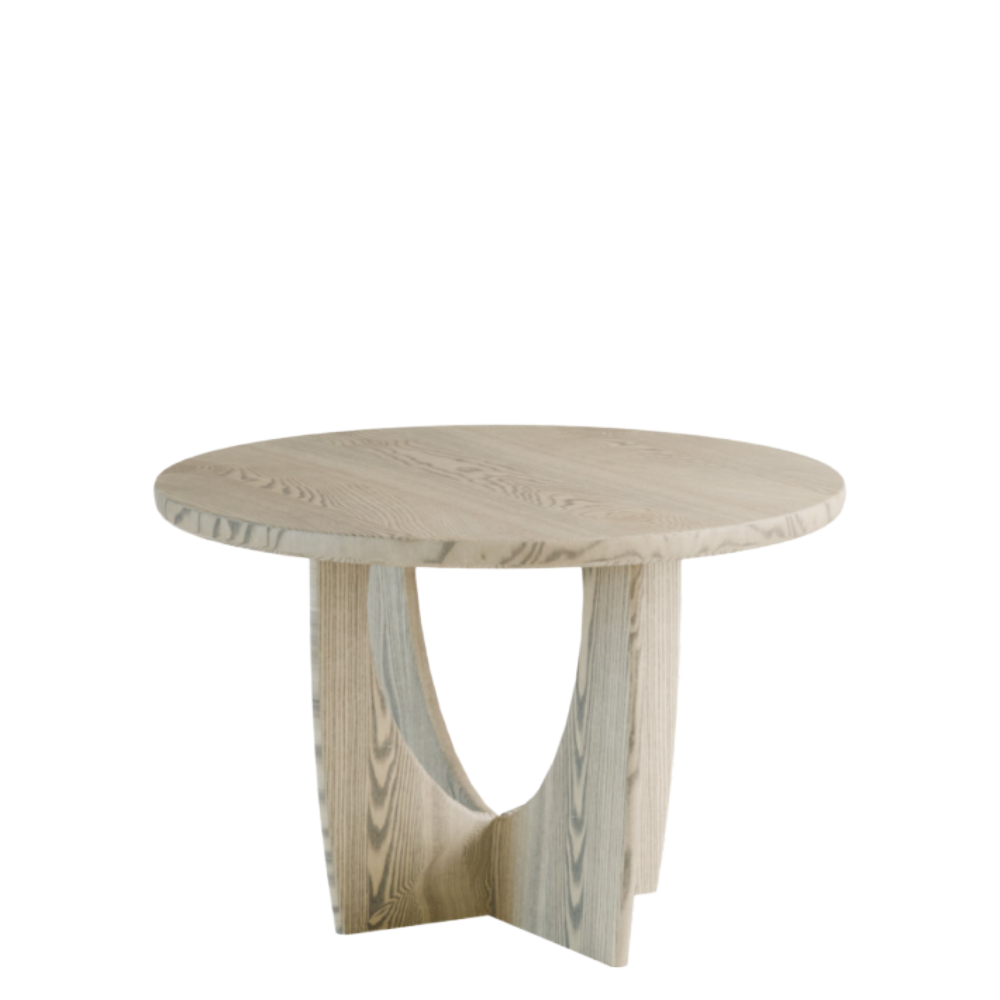 Longboat Round Coffee Table - Oak (several choices) - Kristensen & Kristensen