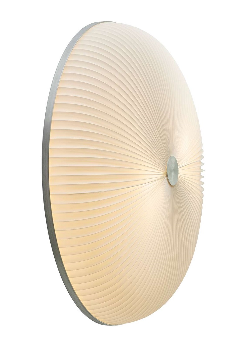 Model 236 Lamella Ø50 cm White/aluminum Ceiling lamp - LE KLINT
