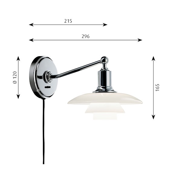 PH 2/1 Wall lamp - 2