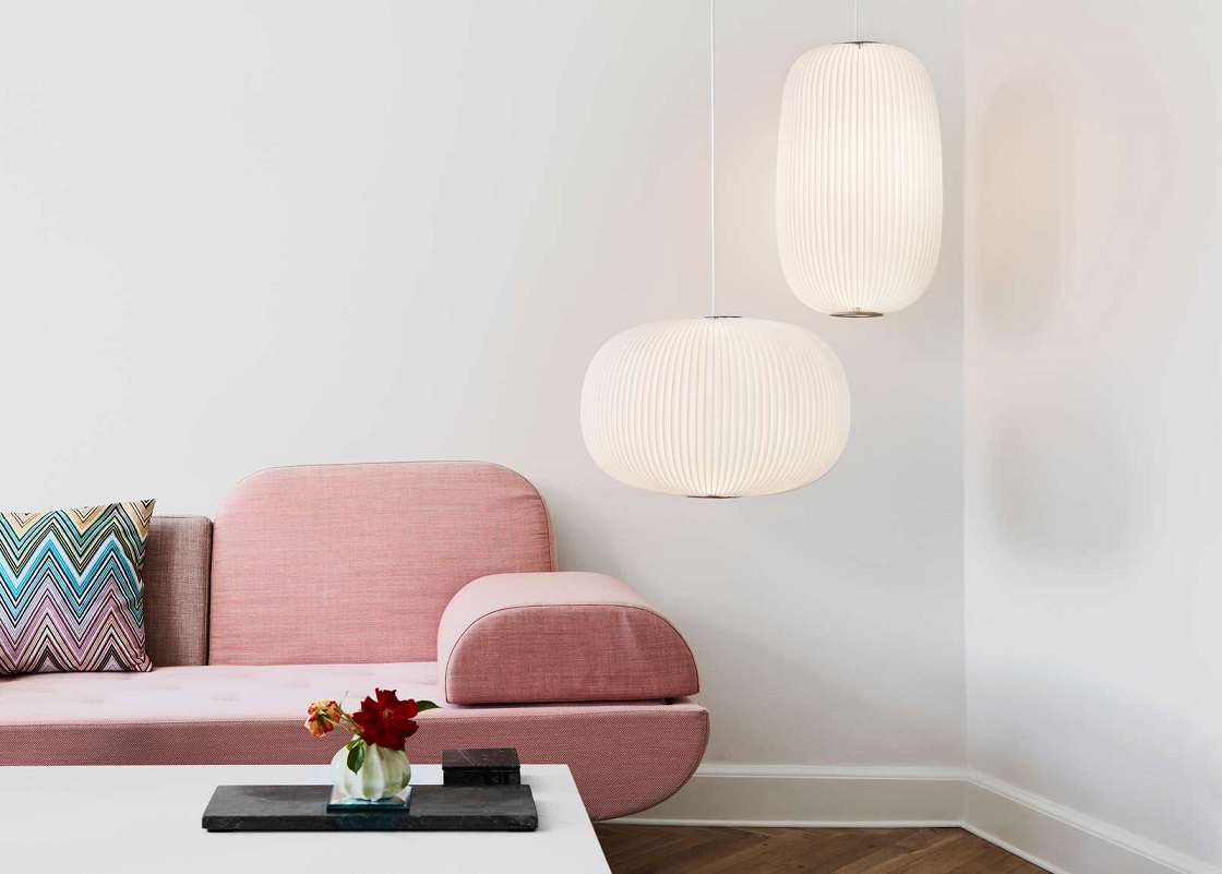 Model 236 Lamella Ø50 cm White/gold Ceiling lamp - LE KLINT - 6