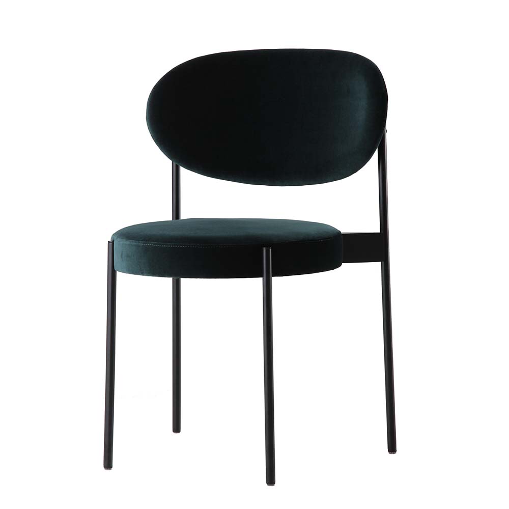 Series 430 Chair (Harald 182 & 982/Black legs) - Verpan - 4